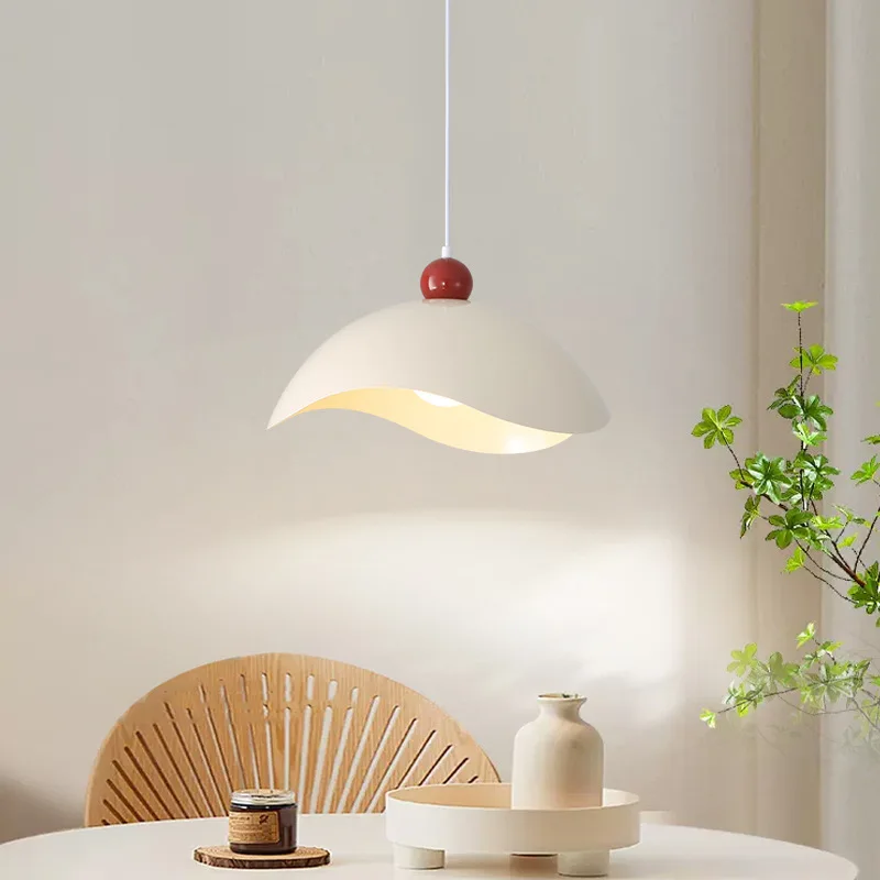 Nordic Minimalist Creative Restaurant Pendant Light Designer Artistic Light Internet Famous Cream Style Pendant Light