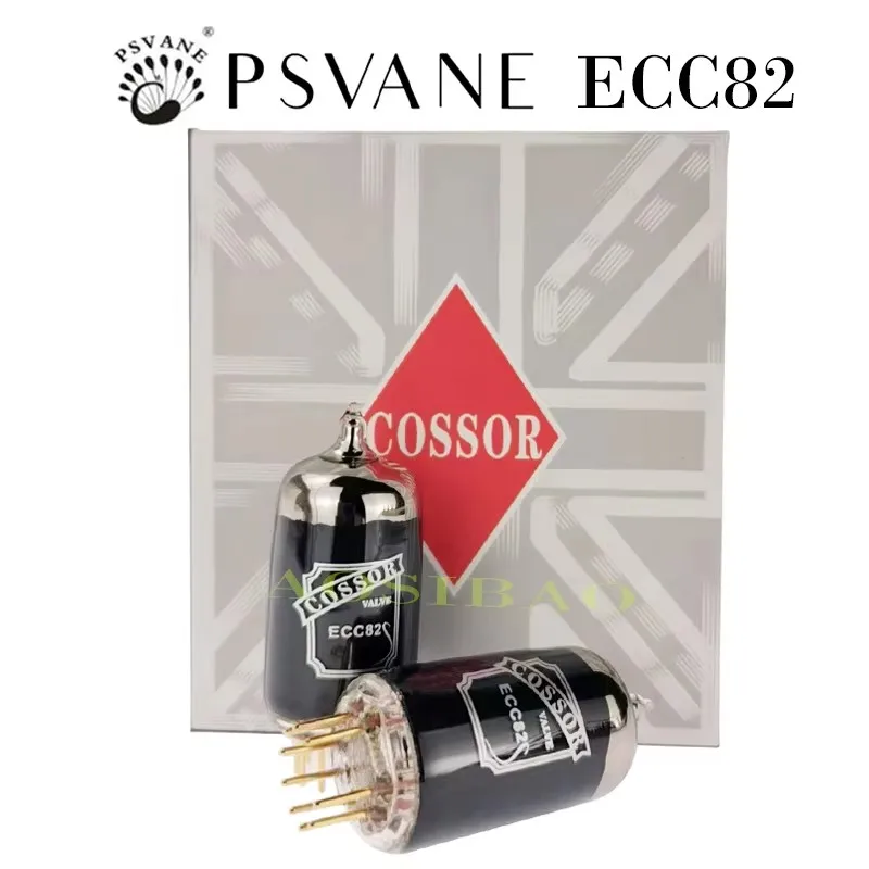 PSVANE ECC82 Tubo a Vuoto HIFI Valvola Audio Piedi Dorati Sostituire 6N10 12AU7 ECC802 B749 6189 B329 Tubo Elettronico Kit Amplificatore FAI DA TE