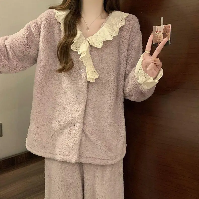 Mode Homewear Sexy Pyjama Set Zweiteiliges Kleid Passende Neue Produkte Ensembles Zieht Koordinierte Hosen Co Ords Sets für Frauen