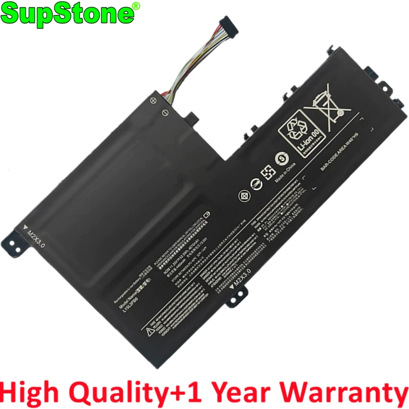 SupStone L15M3PB0 L15L3PB0 Battery For Lenovo Yoga 520-14IKB,IdeaPad 320S-15IKB,Flex 4 1470,1570,1480,330S-15ARR,14AST L15C3PB1