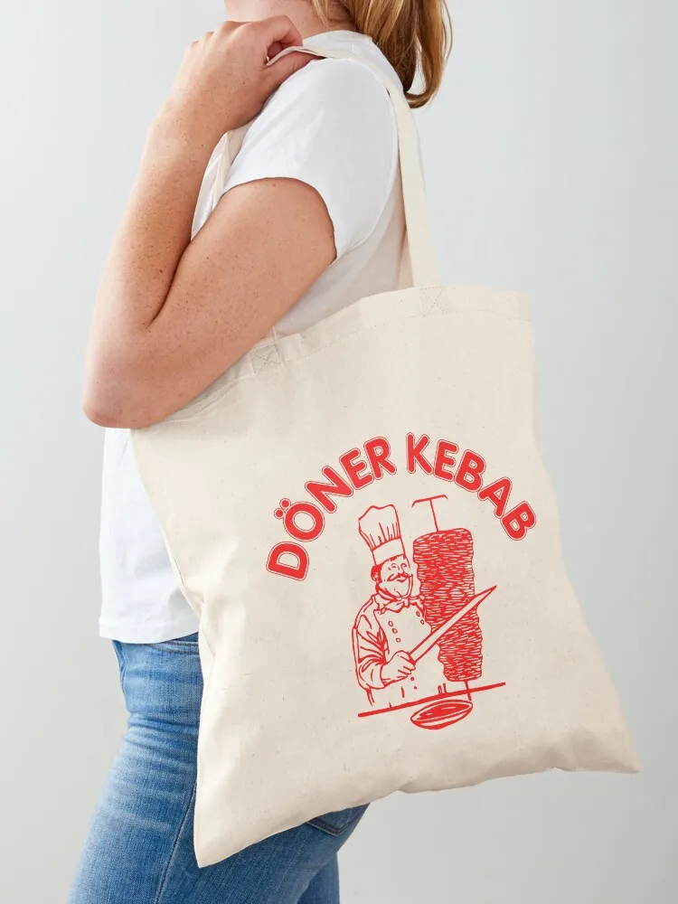 D?ner Kebab Tote Bag bags luxury women ecological bags Reusable bags hand