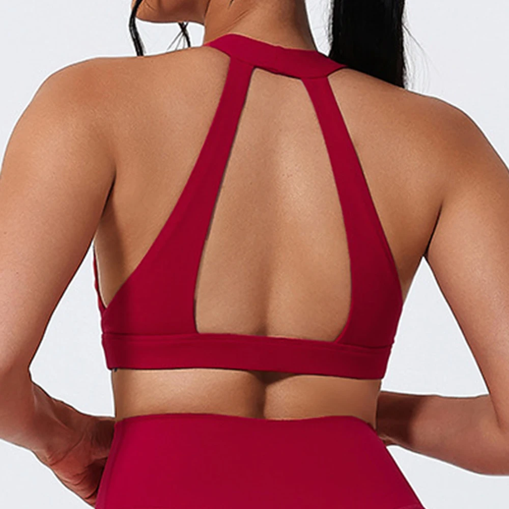 

Sexy Gym Top Women Sports Bra Running Back Cross Yoga Bra Breathable Sports Underwear Women Fitness Workout Top Women Crop Top