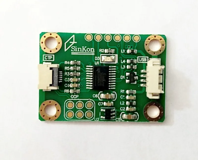 7 pollici 8 pollici 9 pollici 10 pollici piccola interfaccia touch screen capacitivo interfaccia I2C a 6 fili al kit controller USB