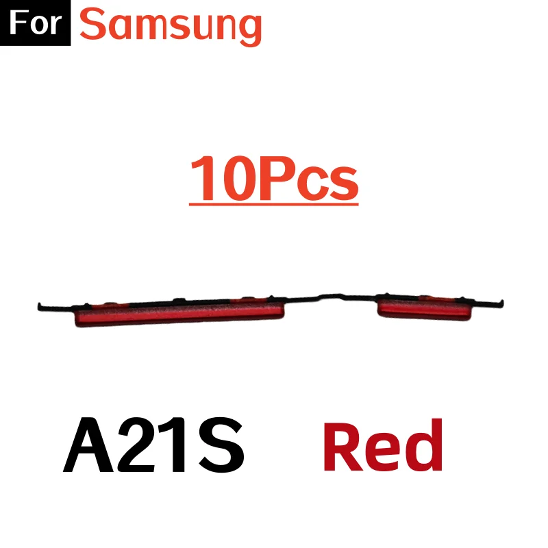 5Pcs / 10Pcs New Power Button Key + Volume Side Button Keys For Samsung Galaxy A21S Volume Side Button image 5