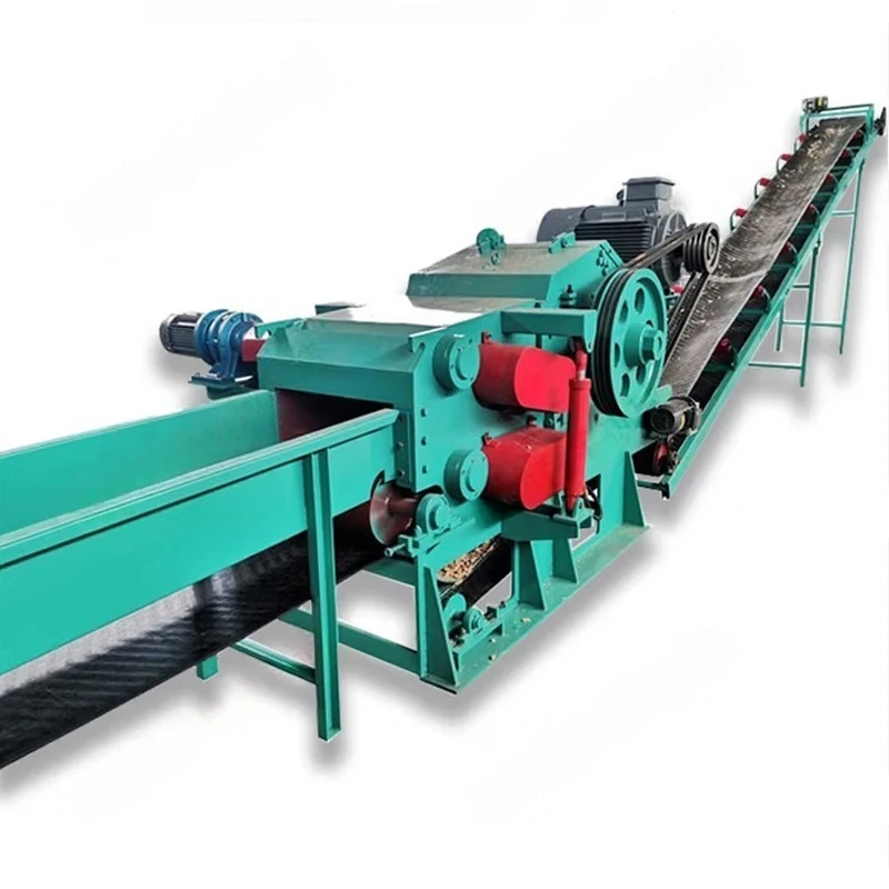 High-Yield Electric Drum Wood Chipper With 3-Year Warranty Factory Price Featuring Core Components Motor And Bearing