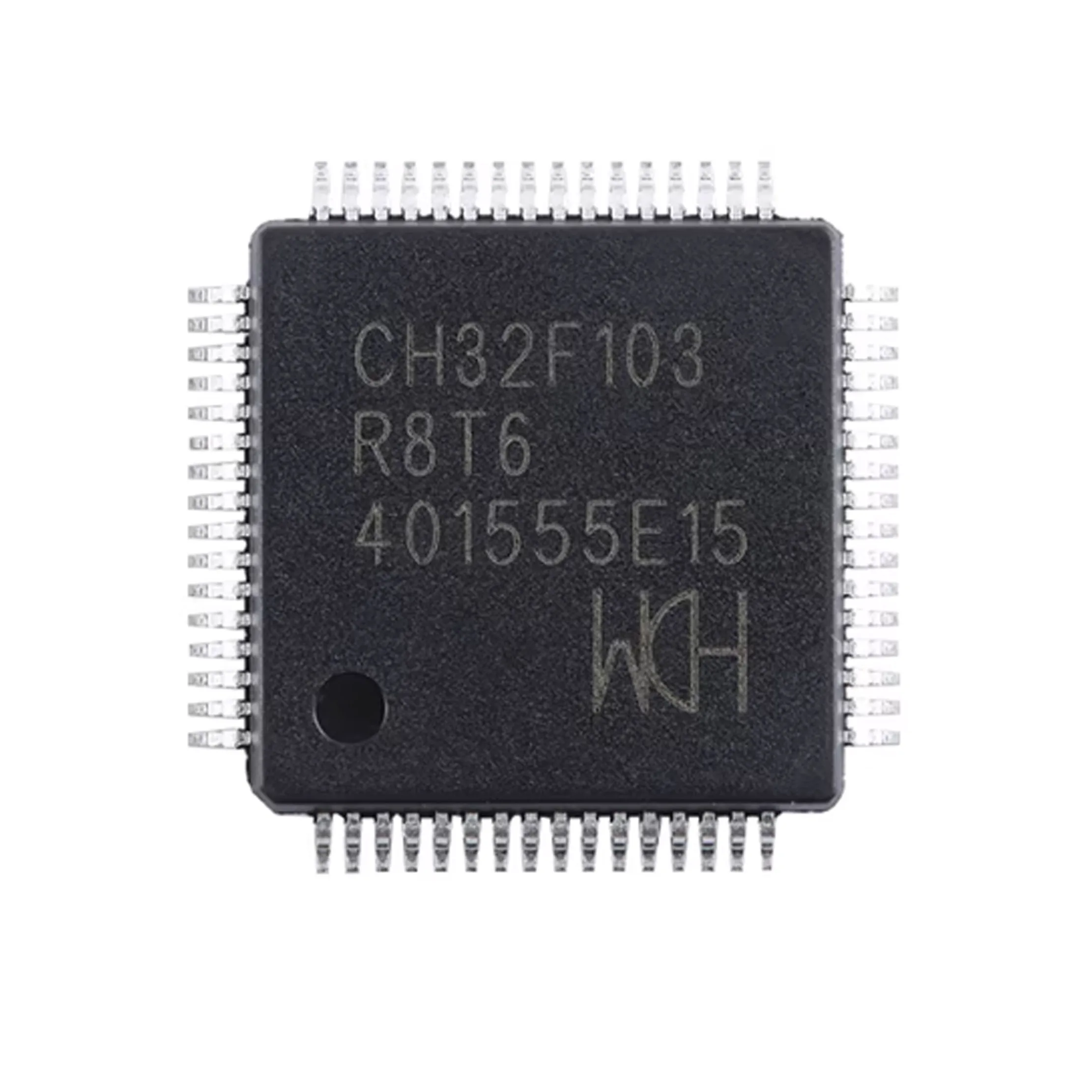 2pcs Genuine CH32F103R8T6 LQFP-64 ARM Cortex-M3 32-bit microcontroller (MCU)