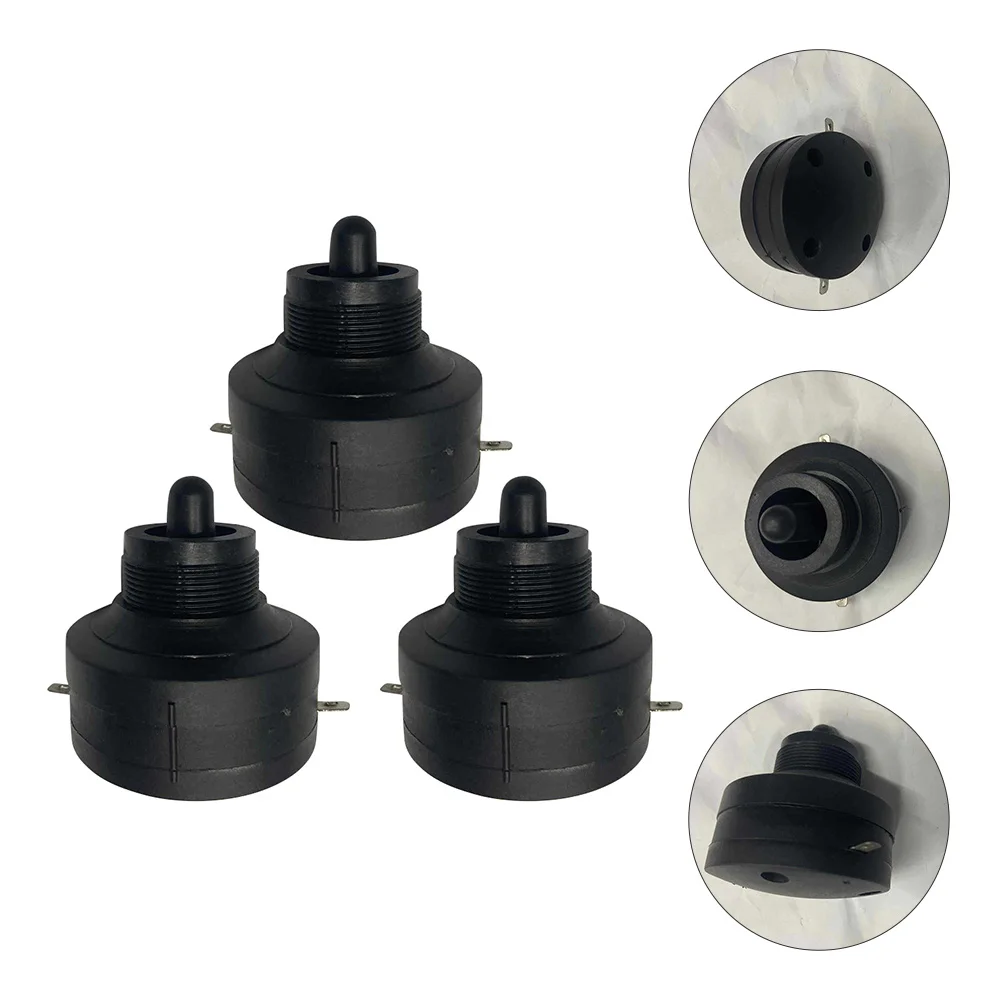 

6 PCS Piezoelectric Head Car Gadgets Tweeter Horn Supplies Water Proof for Tweeters Audio Systems Plastic Auto