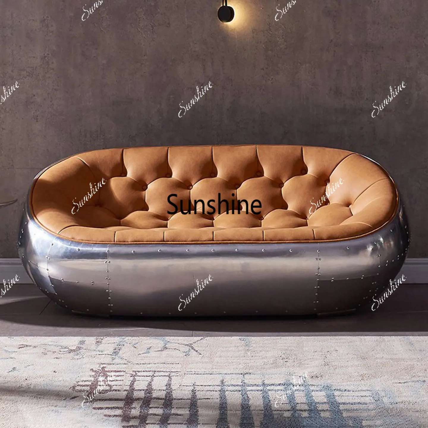 

French industrial style creative KTV B & B outdoor furniture
