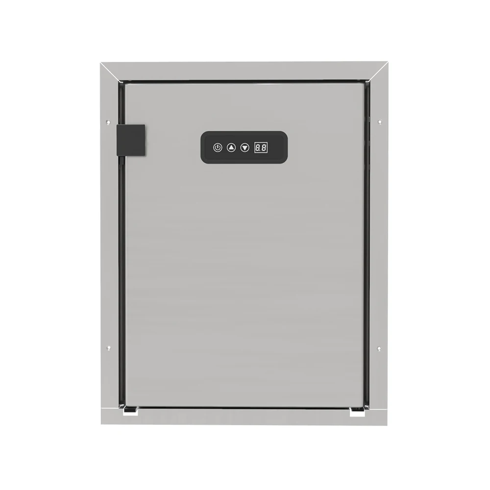 

12 В/24 В постоянного тока, 50 л, морской холодильник для каравана, встроенный аксессуар для электросистемы автофургона