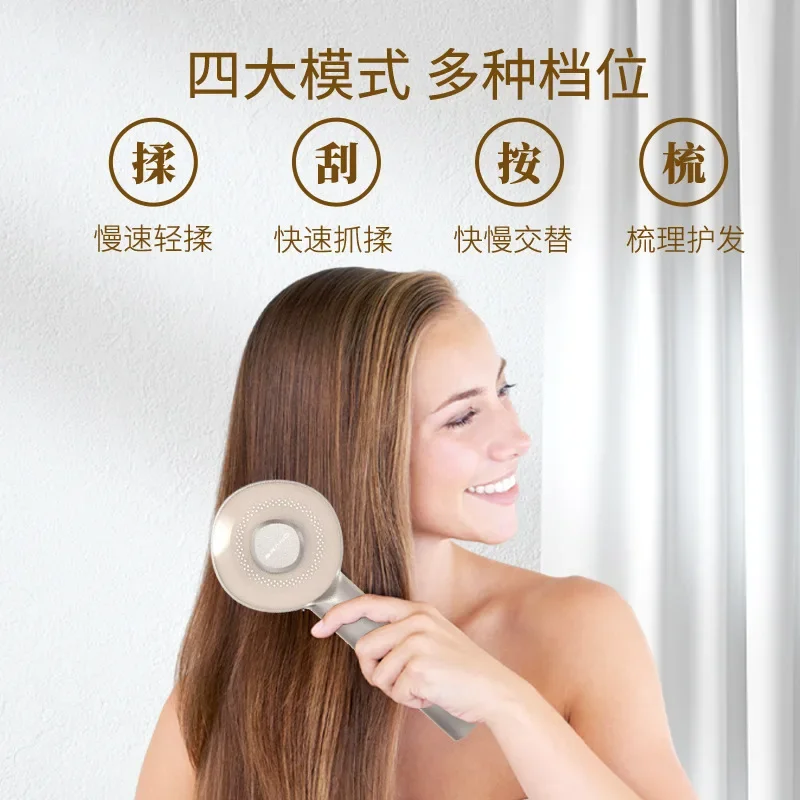 Electric massage comb, anti-hair loss, essence guide comb c
