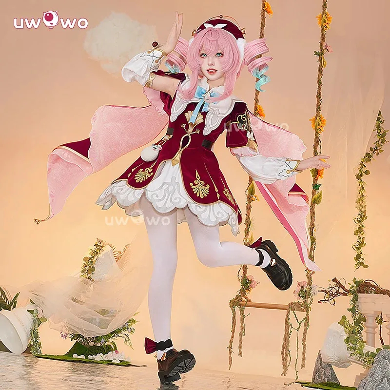 سلسلة qq28LQUWOWO Collab: لعبة Honkai: Star Rail Hyacine أزياء الهالوين التنكرية