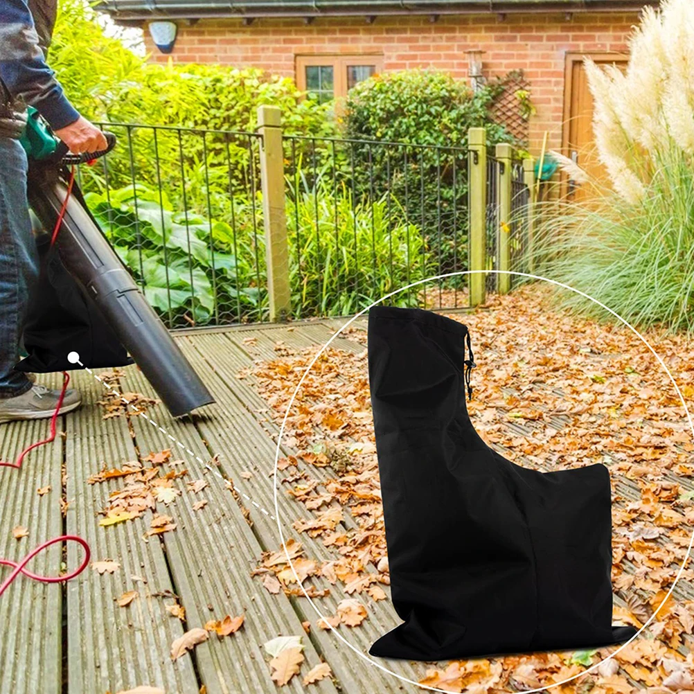 

1pc 420D Oxford Cloth Dust for Leaf Blower Vacuum Storage Black Heavy Duty Large Capacity Garden Cleaner Accessories Replacement