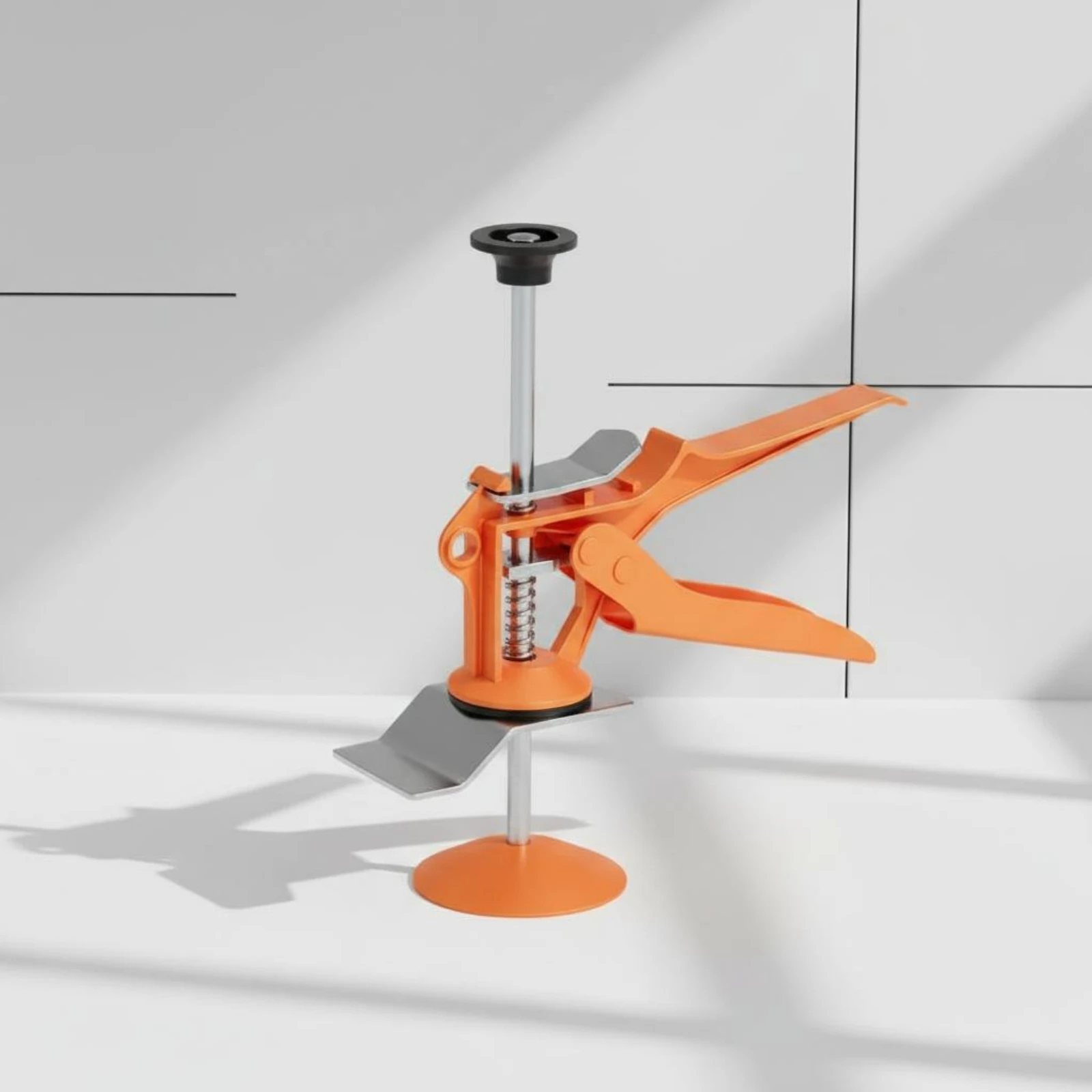 2 Pieces Manual Tile Lift Precision Control Tile Support Lift Multi Function Lifting Tool Compact Design for Masons