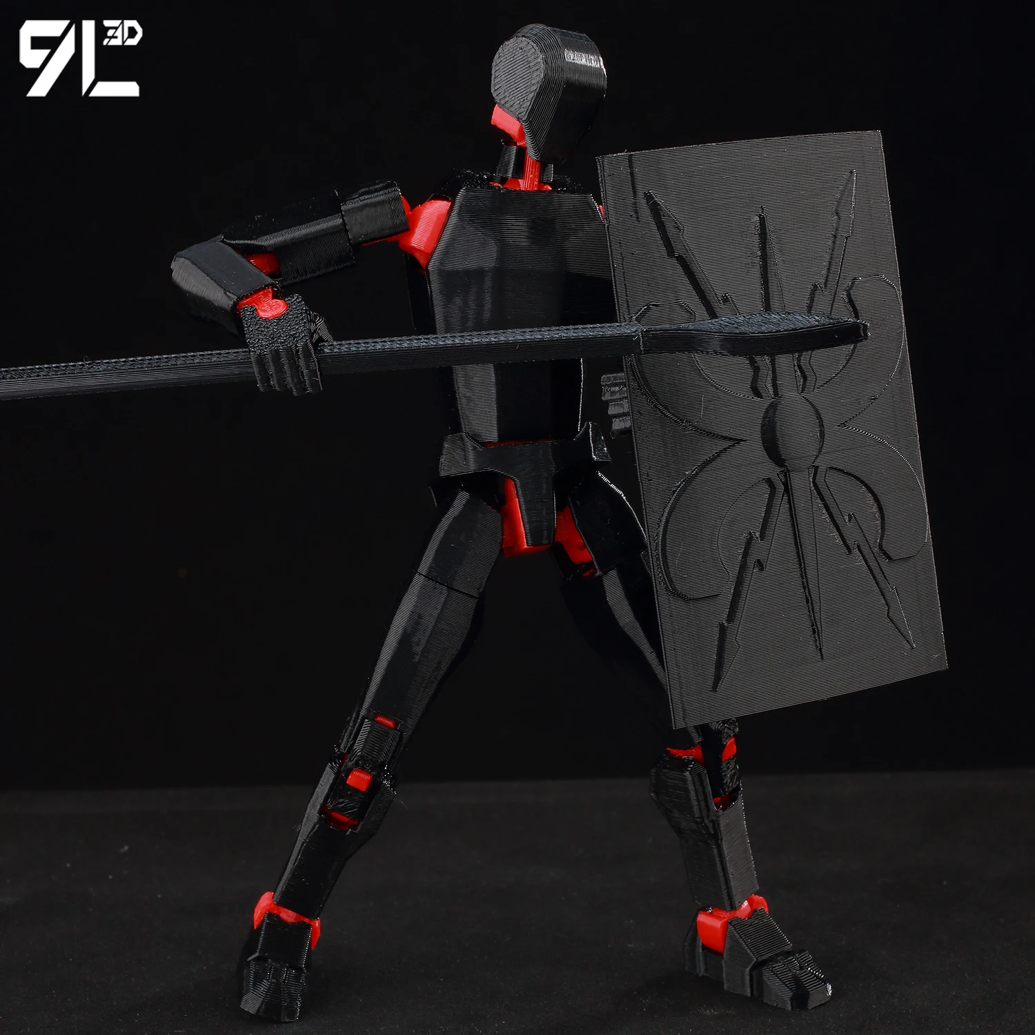 Weapons Pack 4.0 for 9L3D Titan13 Lucky13 T13 Dummy13 Action Figure 3D Printed Armory Expansion Set Battle Collectible Toys