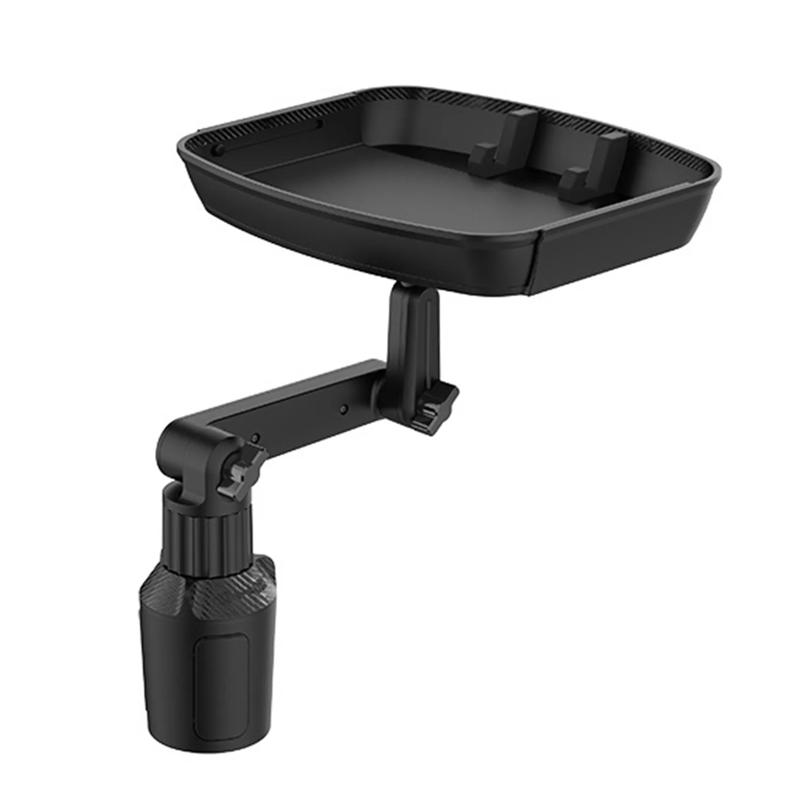 Cup Holder Tray Table Adjustable Car Snack Tray Multifunctional Stretchable Cup Holder Desk With Phone Holder Car Food Drink Tra