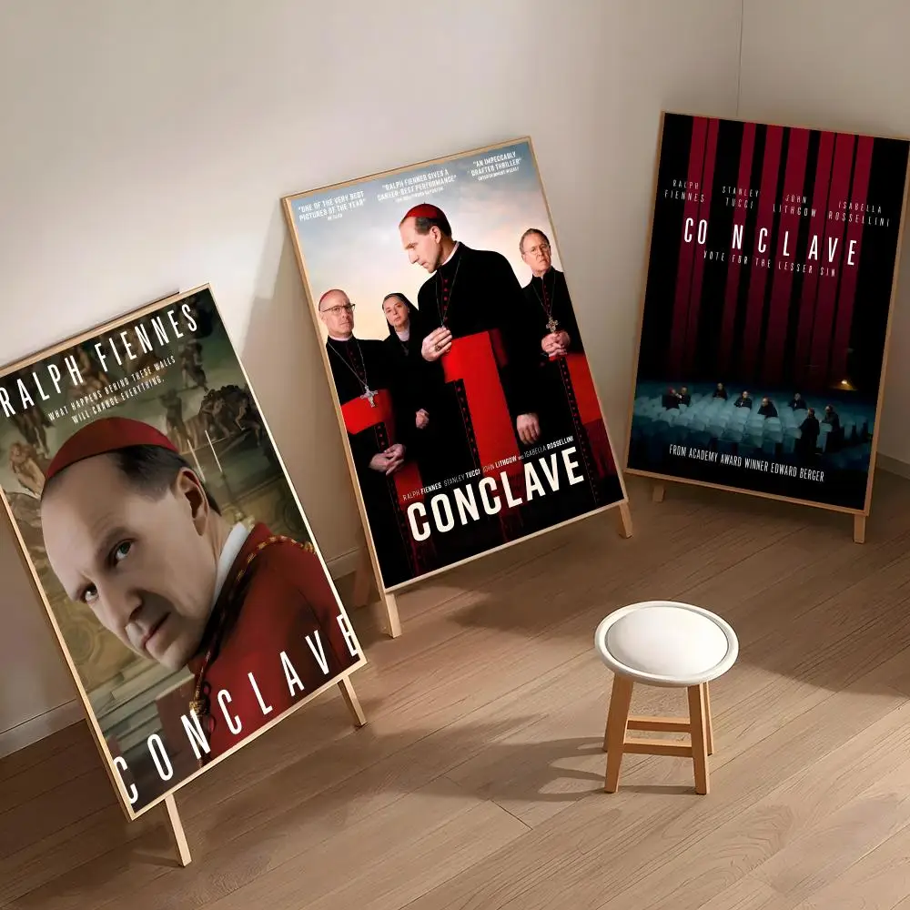 C-Conclave ポスター 取り付け簡単 自己粘着式 HD 壁装飾 防水 耐引裂性 ホーム 寝室 完璧なギフト