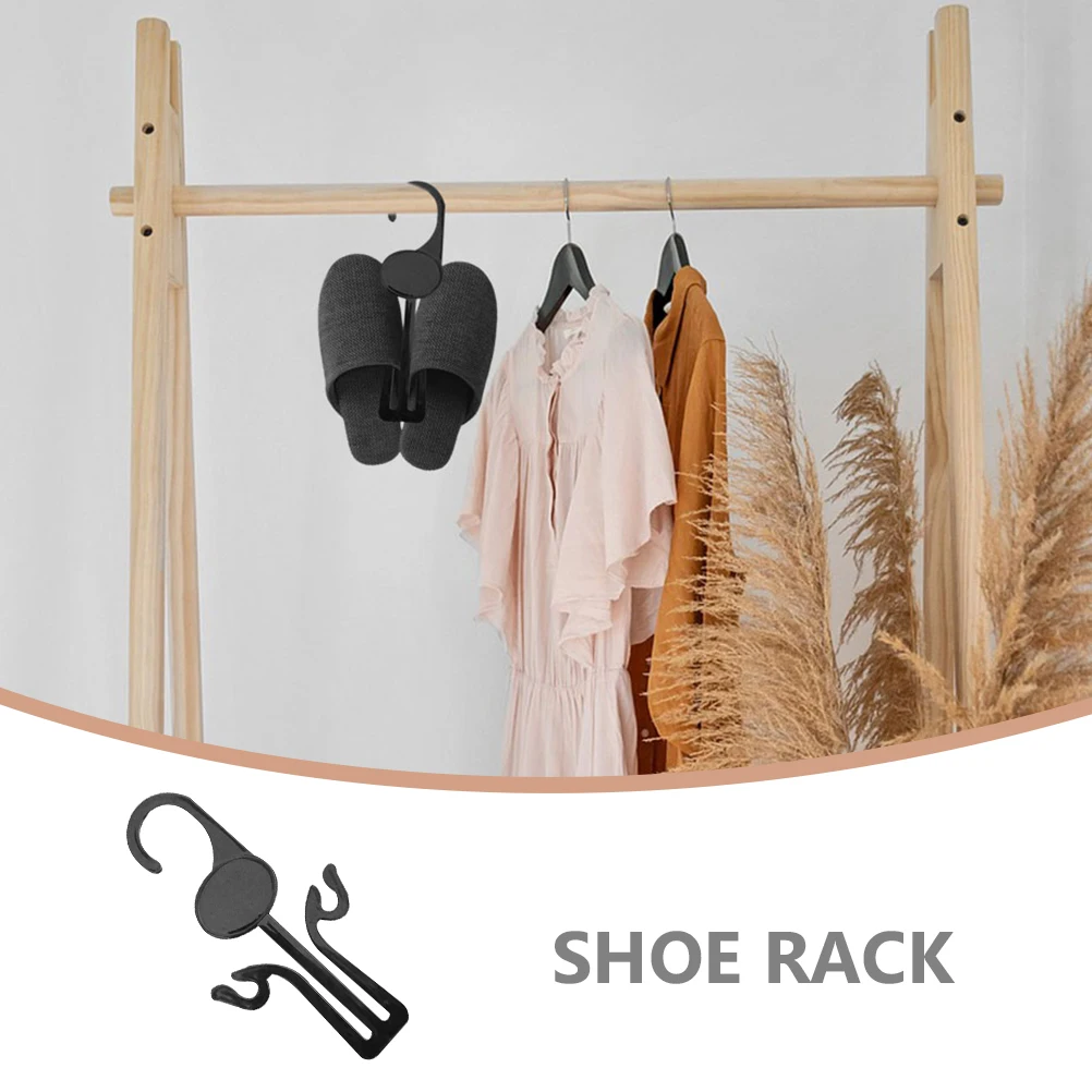 

30pcs Shoe Hooks Multifunctional Drying Rack for Slippers Sturdy PP Material Thickened Design Household Decorative Racks Shoes
