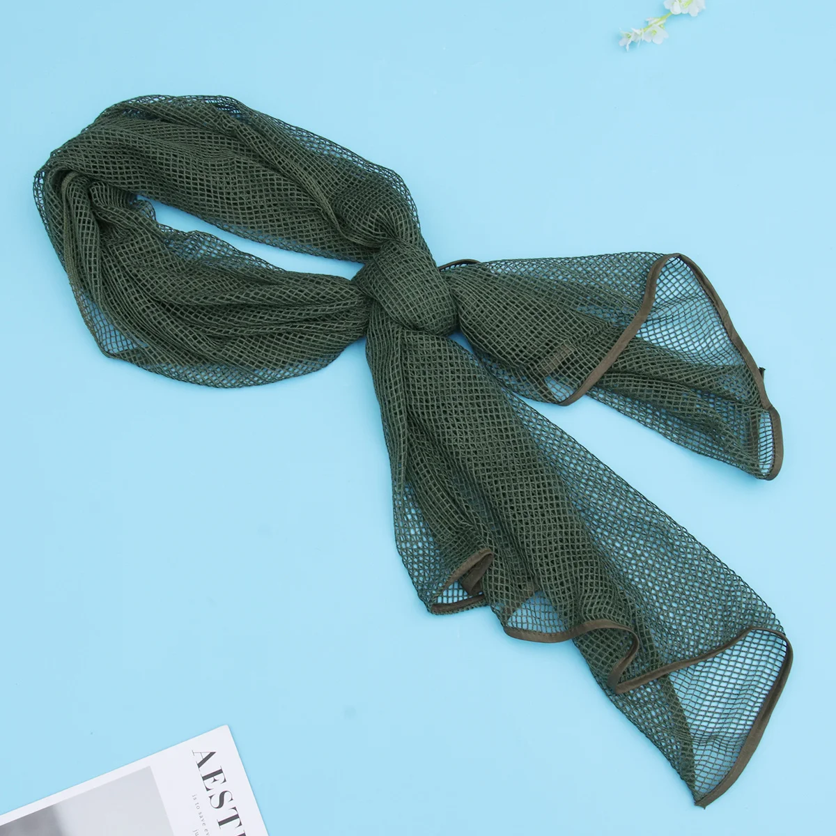 

Multifunctional Camouflage Mesh Wrap Windproof Sandproof For Hunting Camping Hiking Cycling Outdoor Lightweight