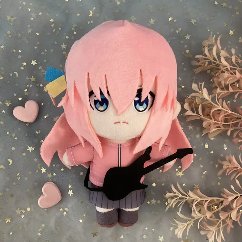 Anime Bocchi the Rock bambola di peluche Gotoh Hitori 20 cm carino morbido farcito Yamada Ryo giocattoli di peluche per bambini regalo di compleanno per le vacanze