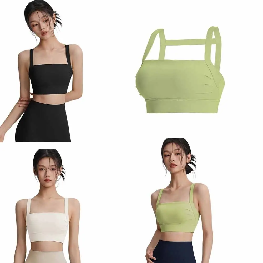 

Removable padding Women's Sports Bra Back Hollow Out Shock-proof Fitness Bra High Impact Support Comfortable Gym Crop Top