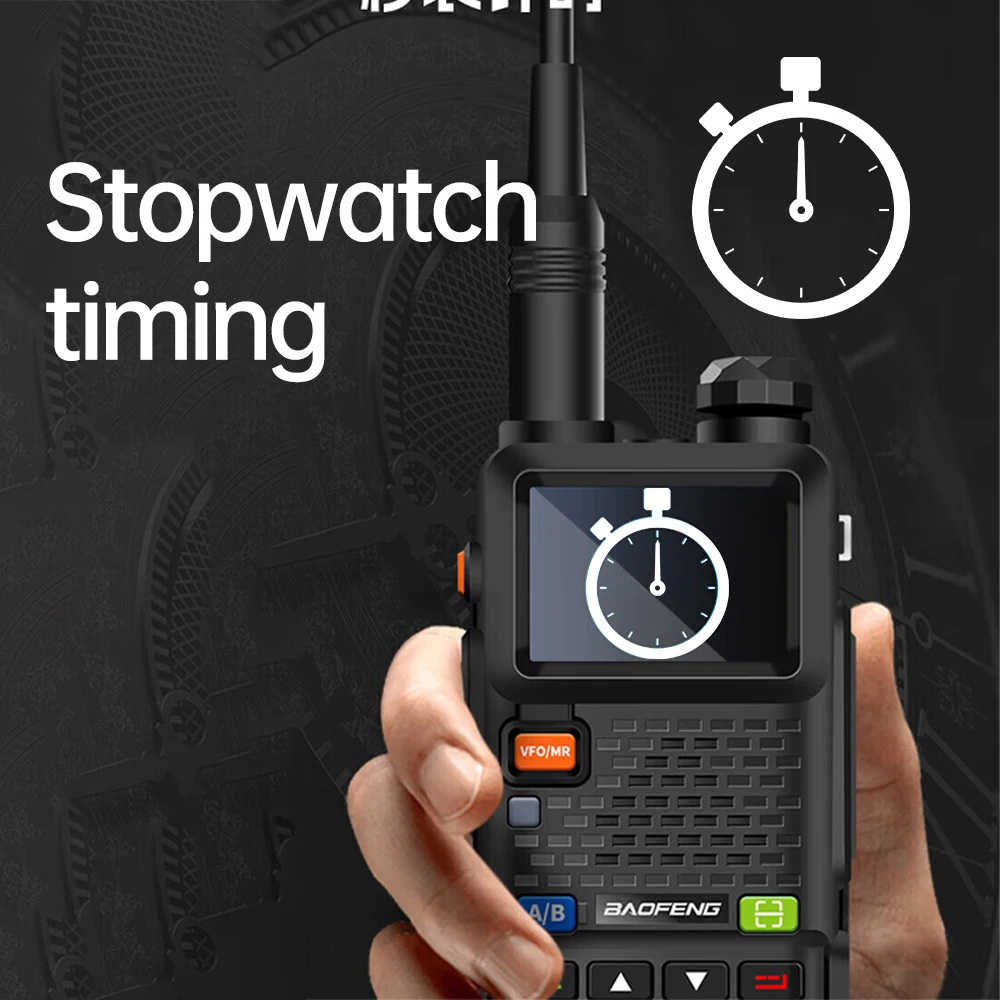 1 قطعة Baofeng UV-5RH كامل النطاق PTT اسلكية تخاطب AM الهواء الفرقة 10 واط 999CH NOAA FM نوع-C ترقية UV-5RH اسلكية تخاطب طويلة المدى #6