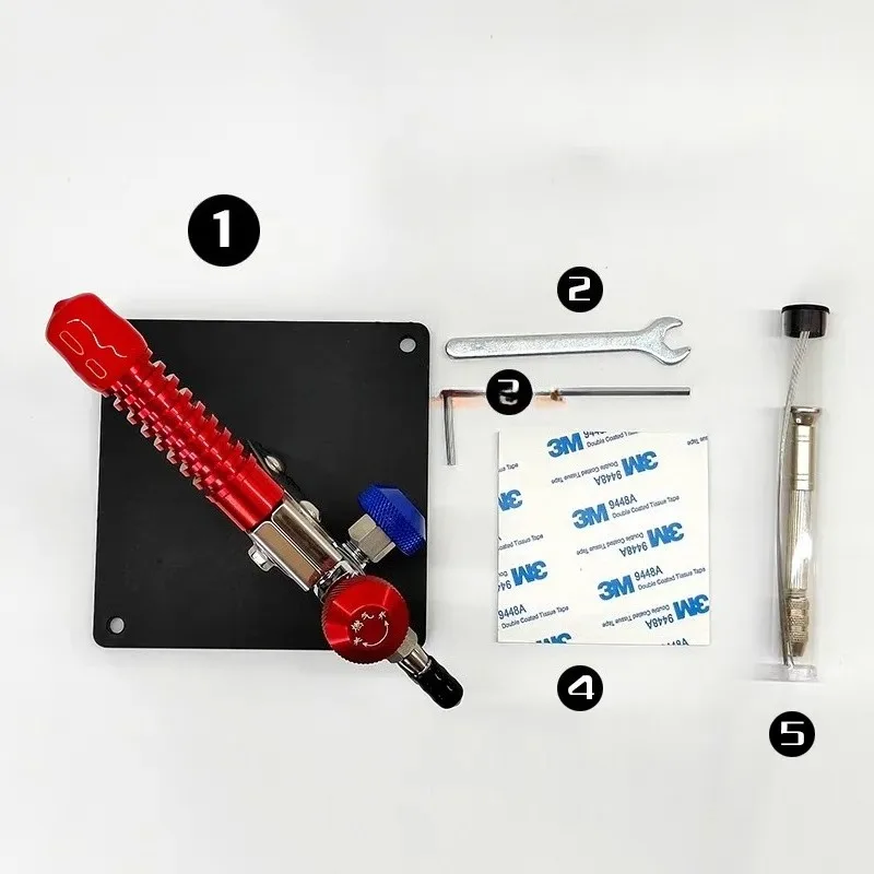 Lamplighter Glass Lampworking Torch Head, Spray Gun Burner for Bead Making & Flameworking Tools