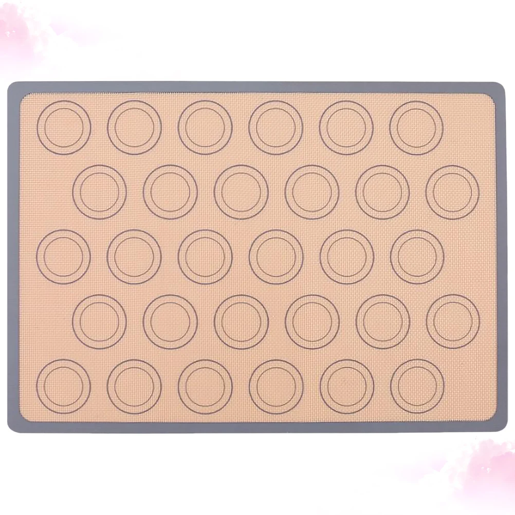 

Oven Pastry Board for Rolling Dough Reusable Small Heat Baking Tools Macaron Mat Silicone Pad Bakeware