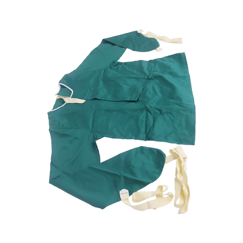 Excellent Green Cotton Upper Limb Protective Nursing Safety Restraint Clothes For Manic Patients Health Care