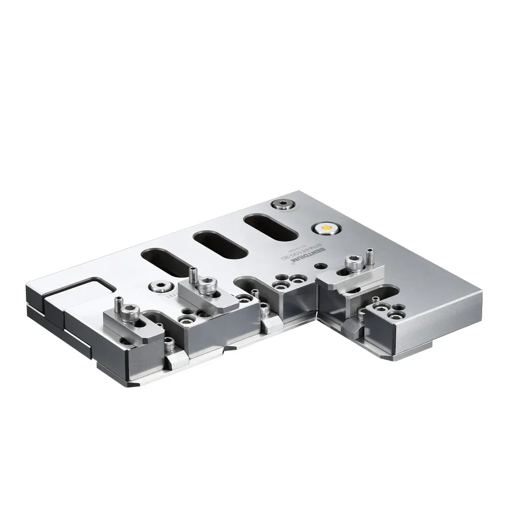 

Регулируемые тиски для электроэрозионной обработки проволоки из нержавеющей стали с точностью 0,002 мм, диапазон зажима 160 мм RT100-3D