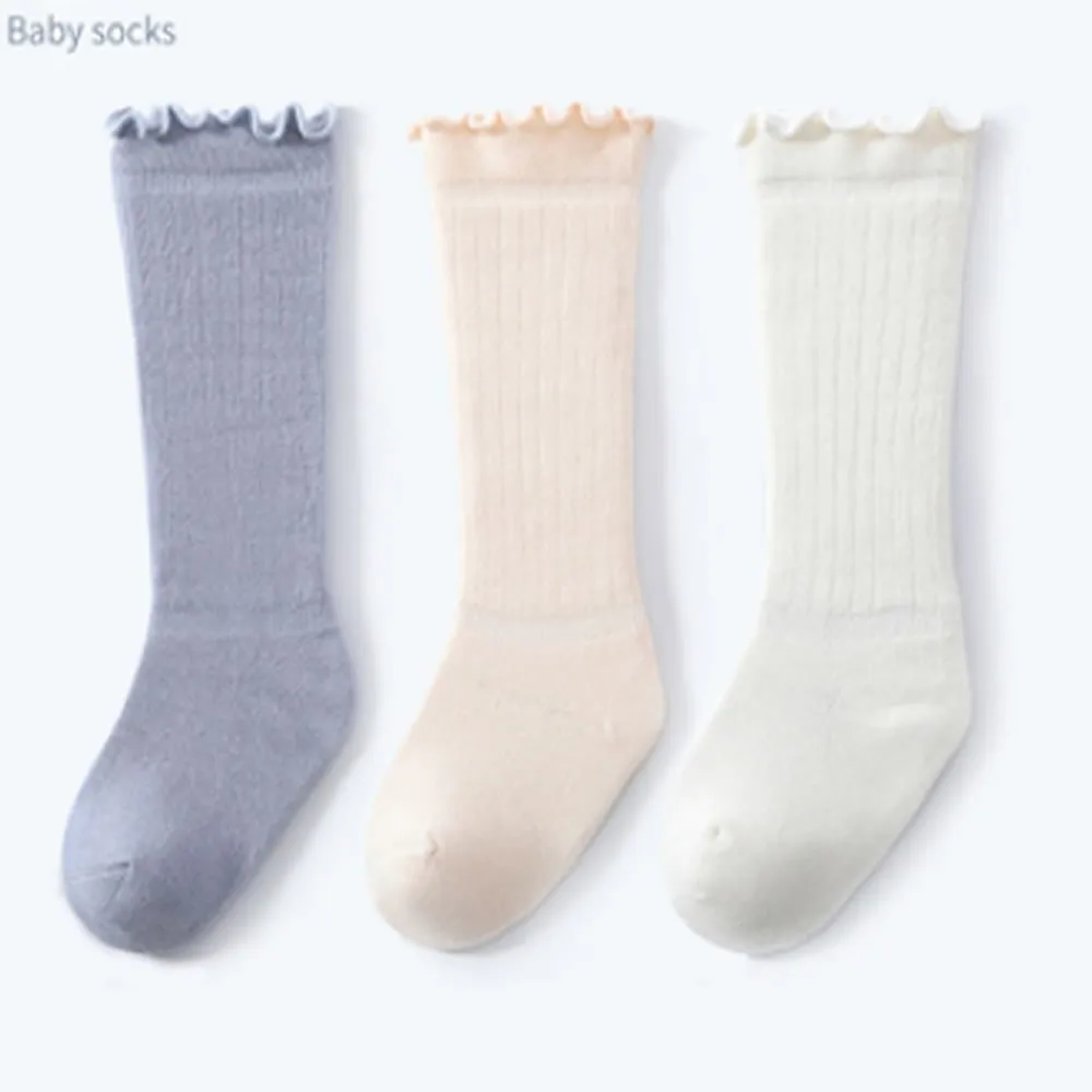 

Baby Sock Over-the-knee Newborn Socks Toddler Summer Boy Sock Cotton Thin Silk Stockings Legs Warm Baby Long Socks