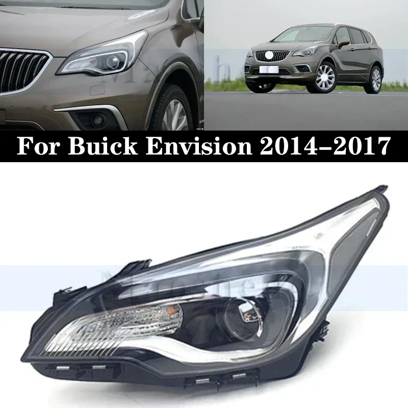 

Front Bumper Headlight Headlamp For Buick Envision 2014-2017 Head Light Head Lamp