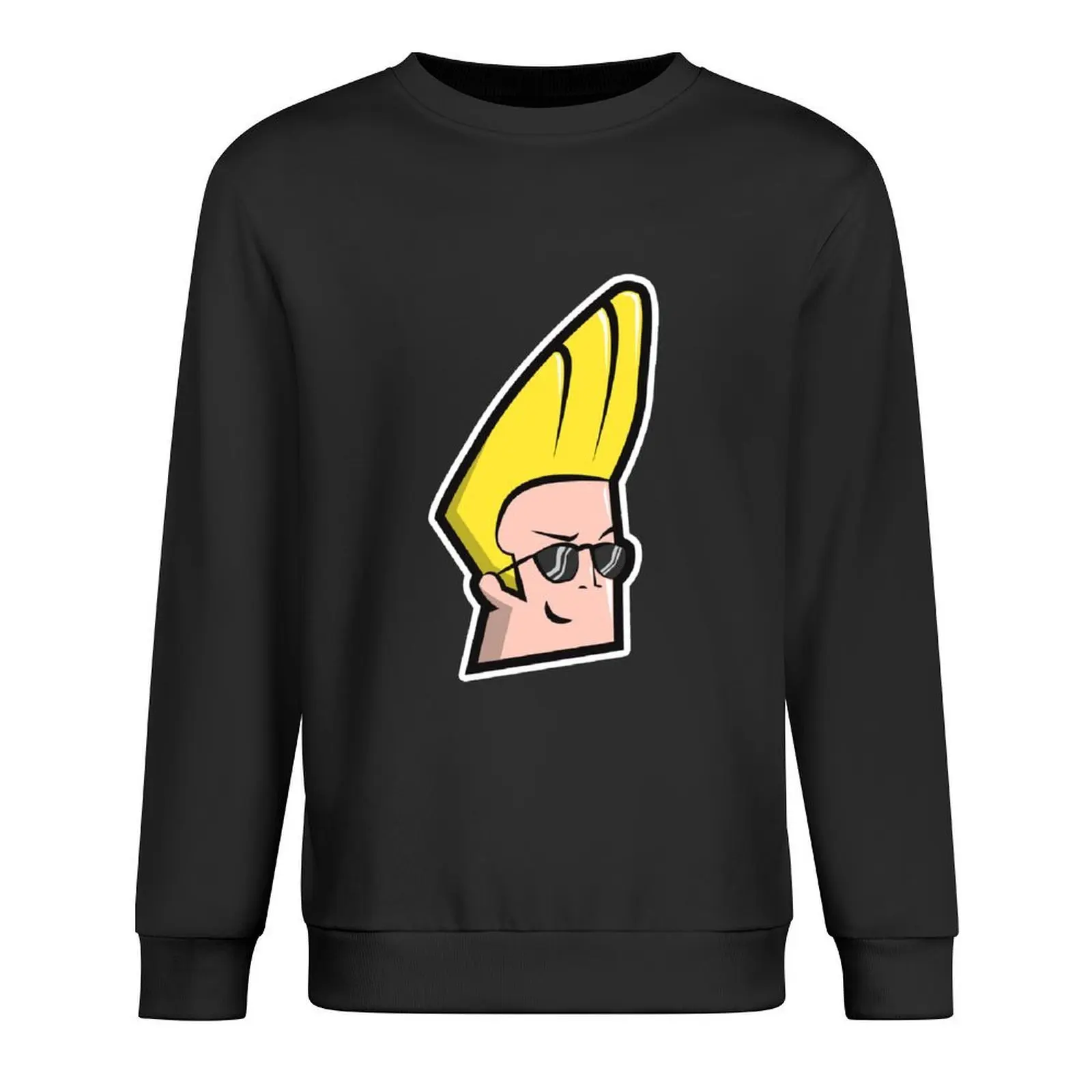 

Johnny Bravo face. Birthday party gifts Pullover korean clothes fashion men autumn clothes male clothes oversize sweatshirts