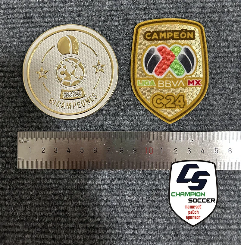 24-25 America C24 and BICAMPEONES patch