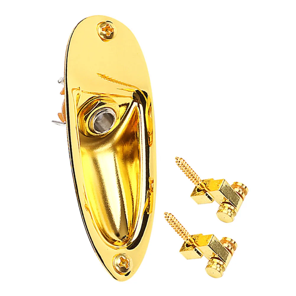 

1 Set Electric String Retainer Gold Plated Press Buckle Durable Metal Tension Stabilizer Guitar Accessory Bass Guitar Trees