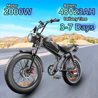 Emoko C93 E-bicycles 1000W Motor 48V20ah Lithium Battery Electric Motorcycle Off-road E-Bike Adult 20*4.0 Inch Fat Bike Electric