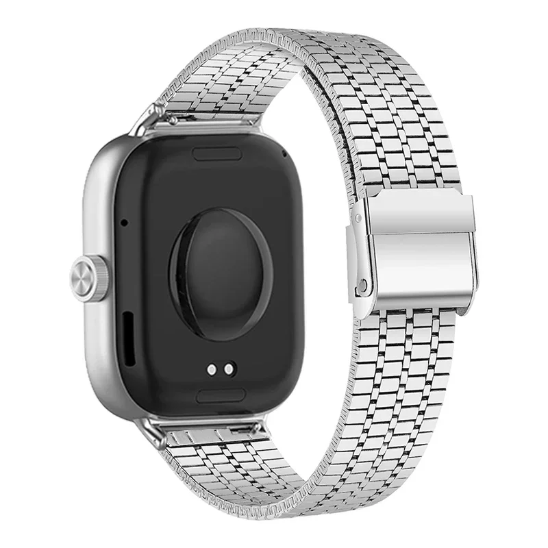 حزام ساعة من الفولاذ المقاوم للصدأ لساعة Redmi 5 حزام معدني لساعة Xiaomi Mi Band 9 Pro معصمه Correas لساعة redmi 4 أساور