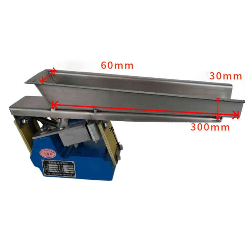 

GZV1/GZV2 Micro Feeder Electromagnetic Vibrating Feeder Adjustable Speed Vibrating Feeder Electric Shaking Feeding Machine 220V