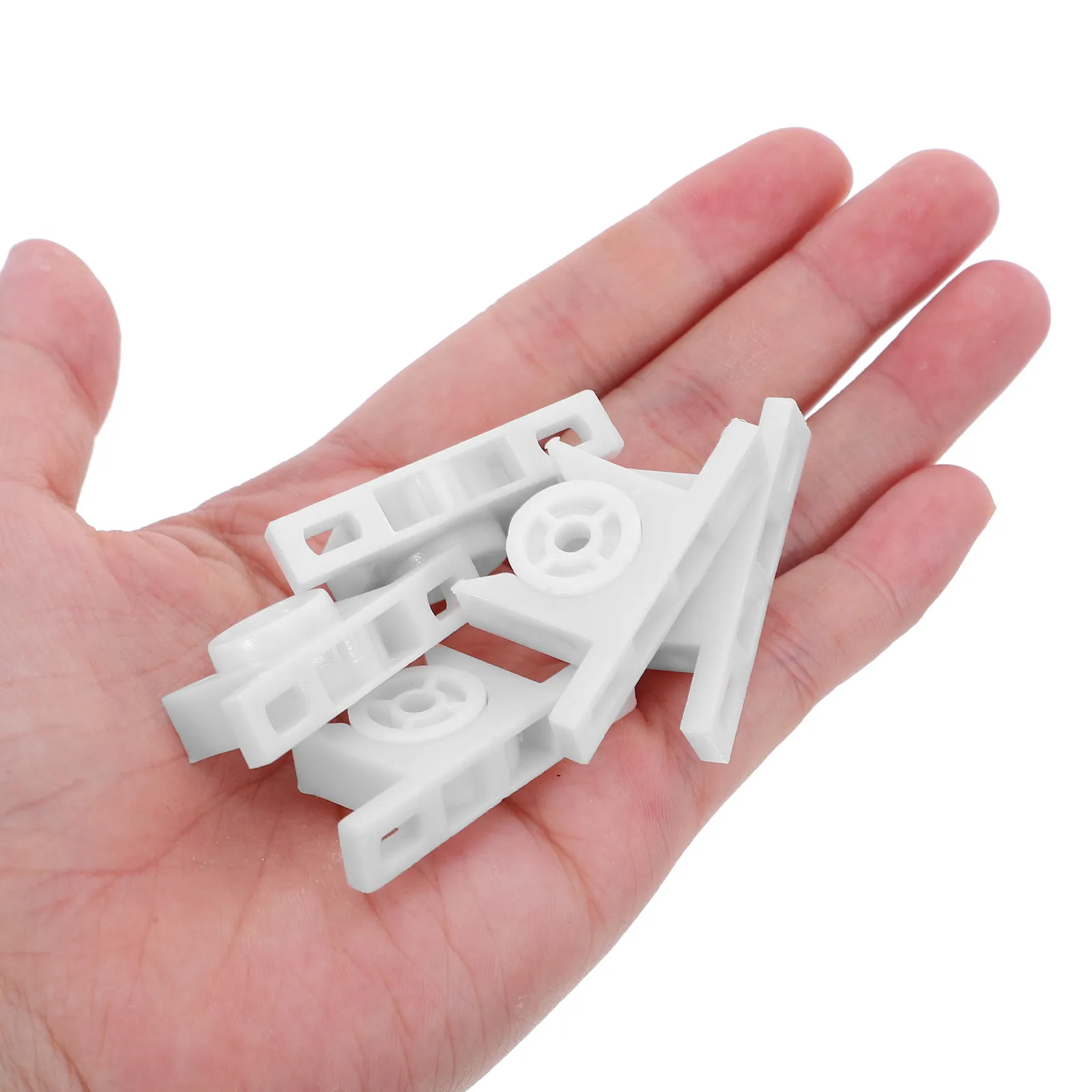 30Sets Plastic Cabinet Door Catch Sturdy Waterproof Cupboard Push Latch for Kitchen Closet Furniture False Front Drawer Clips