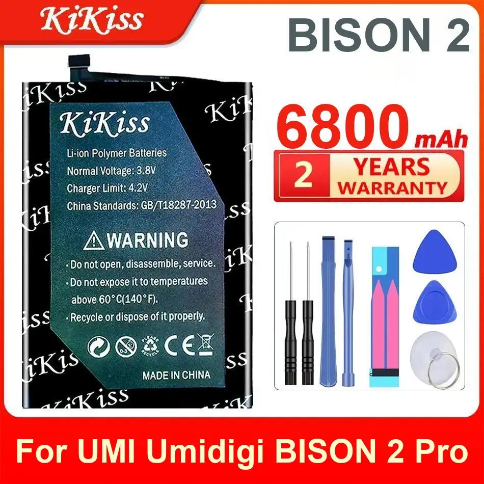 Baterai Bison 2 6800Mah Untuk Ponsel Pengganti Berkapasitas Tinggi Umidigi Umi Pro