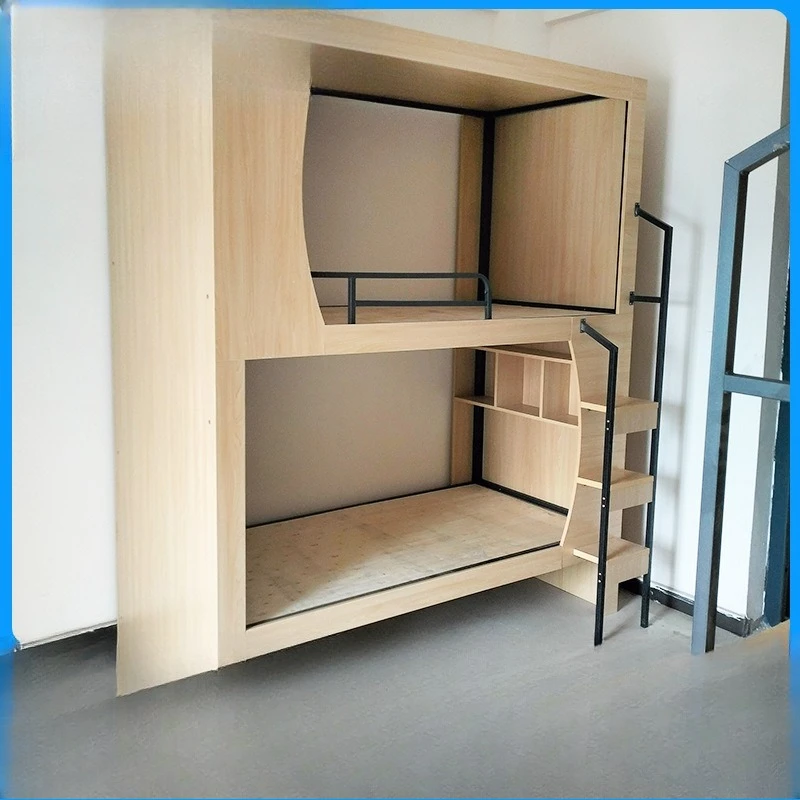 

Adult staff dormitory bunk hotel e-sports room youth apartment space capsule bed