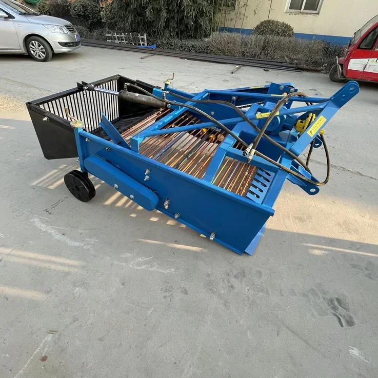 Stone collecting machine Farm Rock Stone Picker Removal Collecting Machine Large Tractor Farmland Stone Harvester