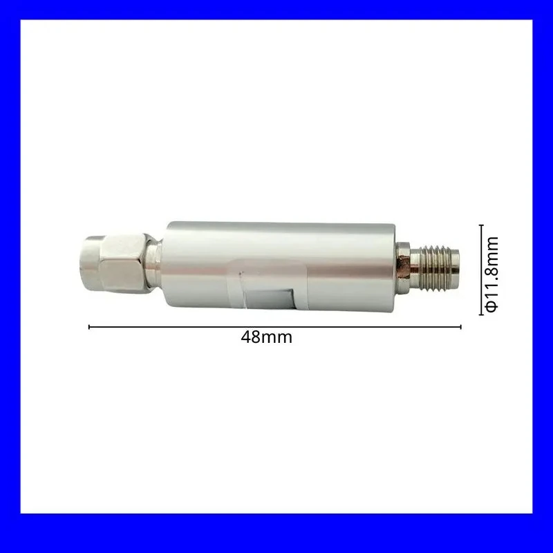 2W SMA RF Fixed Attenuator DC-8GHz 1/2/3/5/6/10/15/20/30/40/60dB 50ohm Male to Female