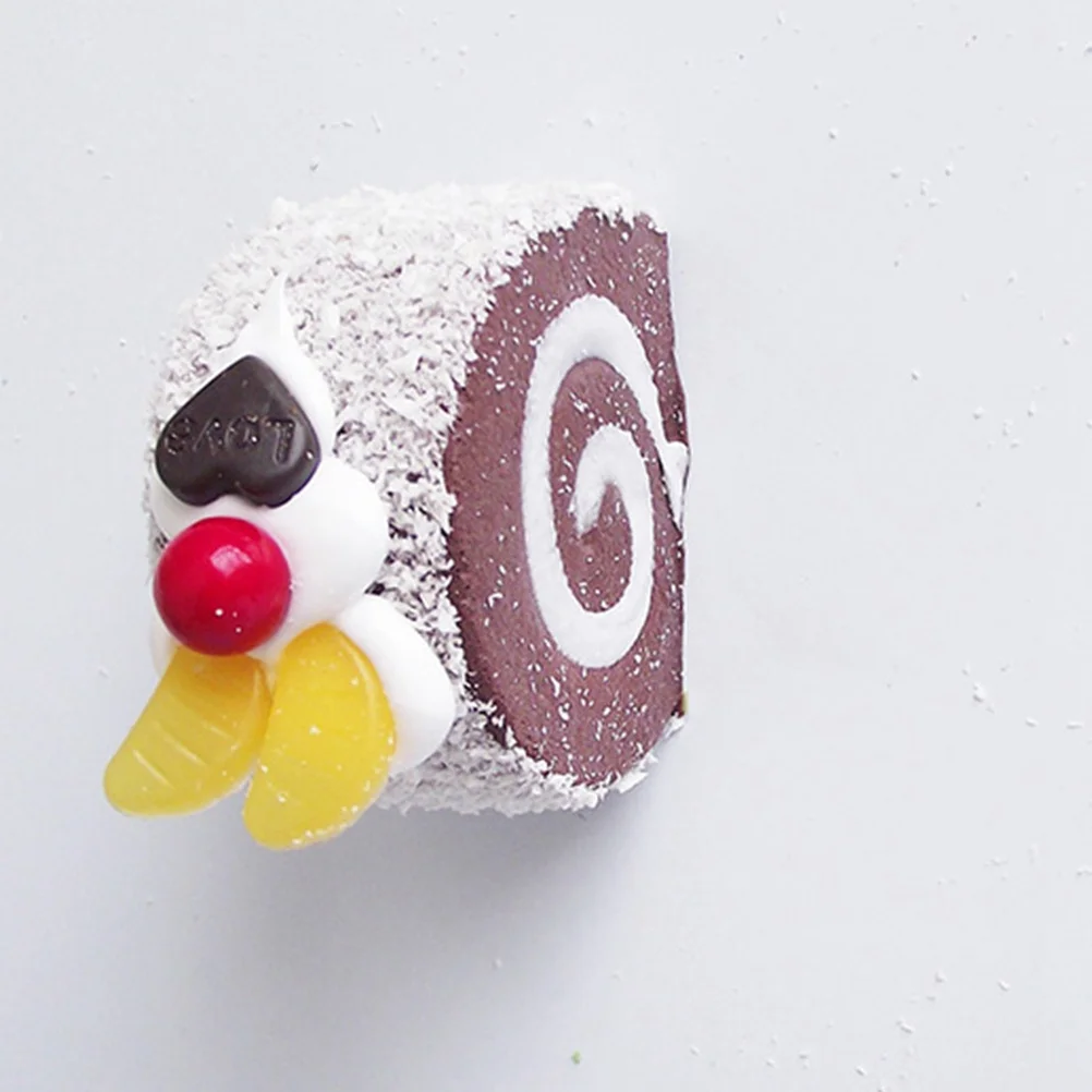 Artificial Cake Bright Color PU Material Eco Friendly Realistic Imitation Dessert Home Kitchen Party Decoration