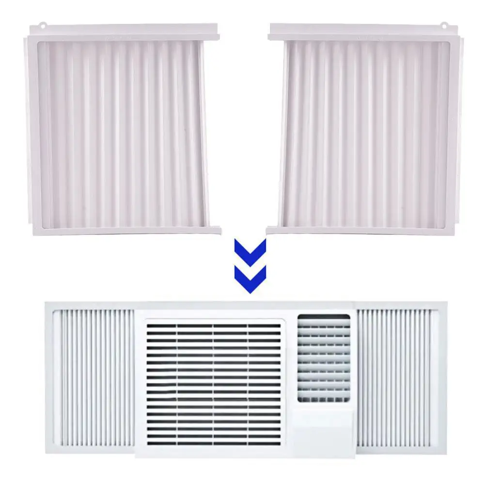 Window Air Conditioner Side Panels With Frame Adjustable Insulation AC Side Panel For 8,000 BTU Window AC Air Conditioning