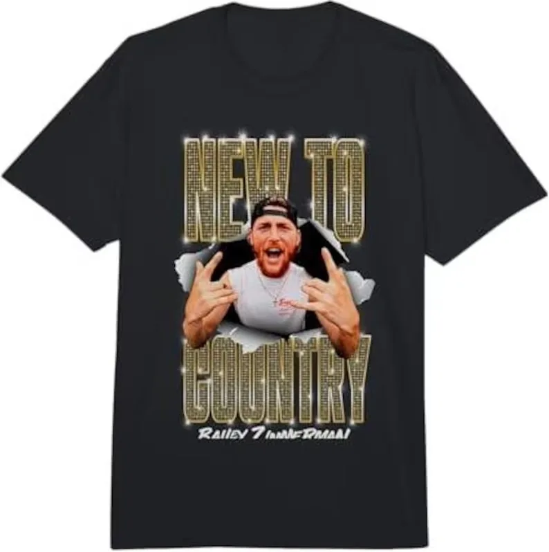 Bailey Zimmerman Merch Unisex T-shirt Men Short Sleeve Tops fashion Tee Clothes Causal Y2K Tops