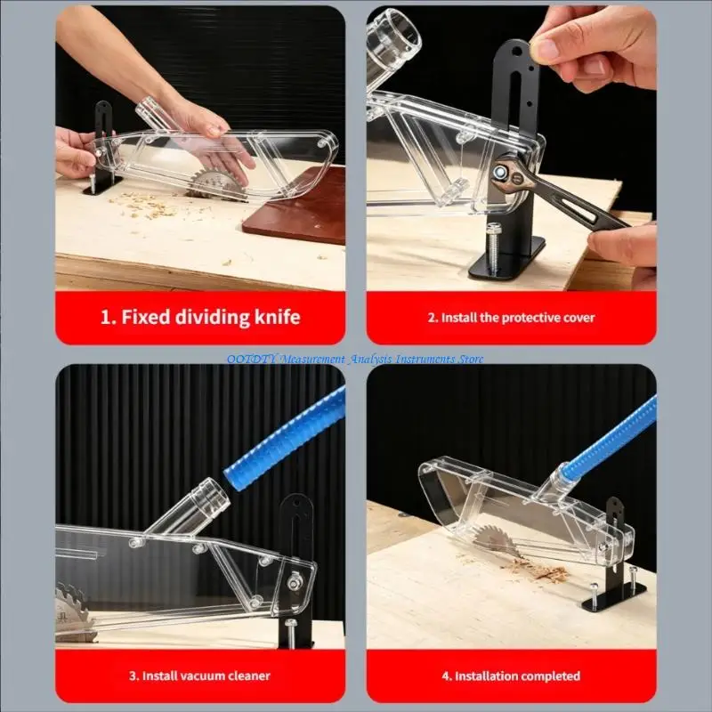 367D Table Sawing Protector Cover Plastic Sawing Guard with Vacuum Splitting