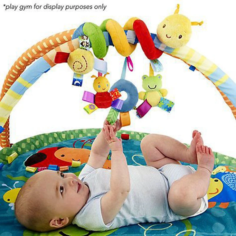 Cute Activity Spiral Crib Stroller Car Seat Travel Hanging Toys Baby Rattles Toy