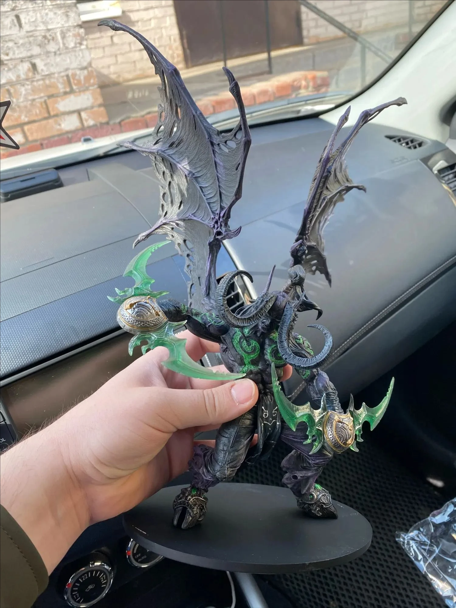 25 سنتيمتر تيار مستمر لعبة نجاح باهر شخصية شيطان هنتر illidan Stormrage عمل الشكل البلاستيكية تمثال تحصيل نموذج الاطفال دمى هدايا ديلوكس محاصر