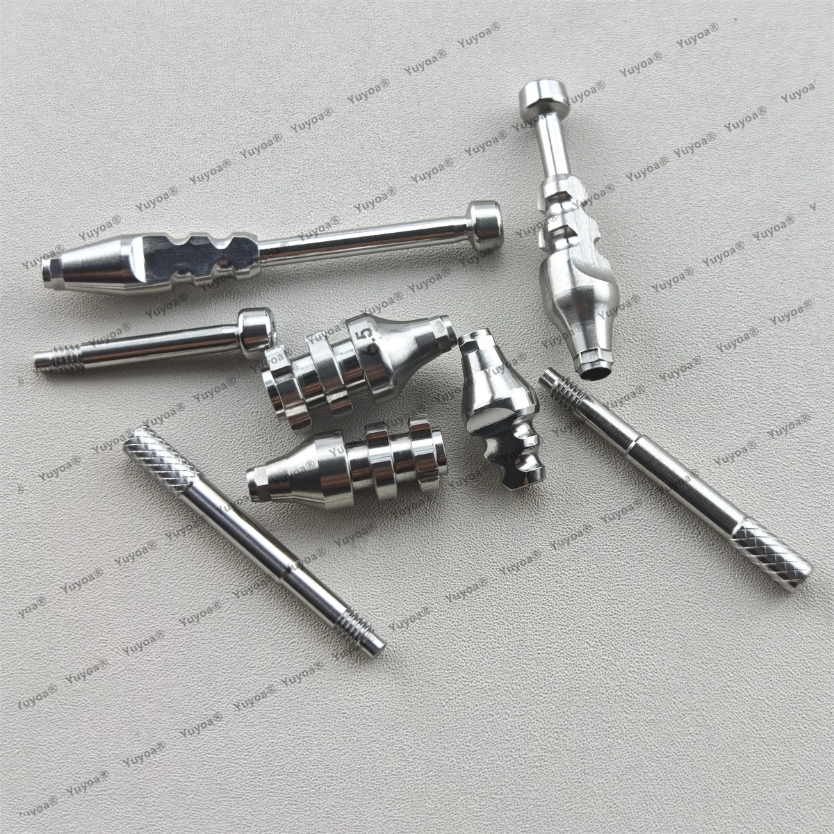 10pcs Closed Tray Technique Impression Coping Transfer For Dentium Dental Lab High Precision CNC Machined