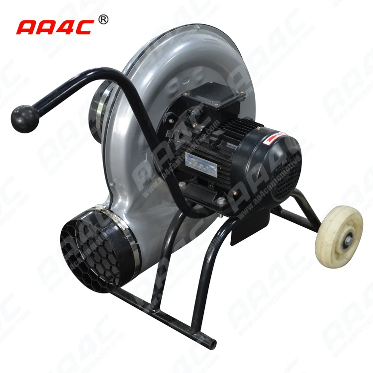 

AA4C Car Exhaust Extracting System Auto Vehicle Exhaust Movable Dolly With Fans for Car Gas Sucking